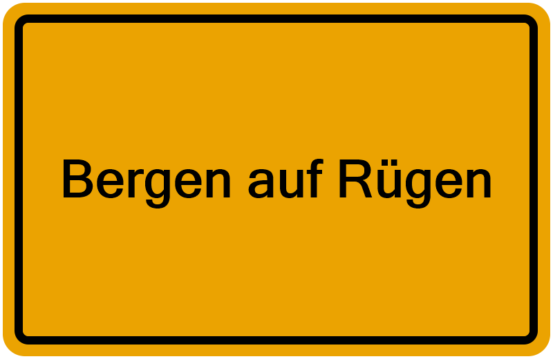 Handelsregisterauszug Bergen auf Rügen